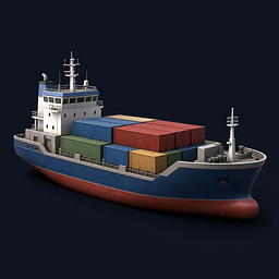 Feeder Cargo Vessel