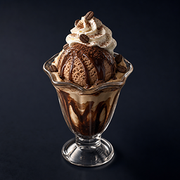 Mocha-Eisbecher